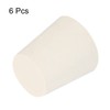 sourcing map Rubber Tapered Plug 22mm to 28mm Solid Test