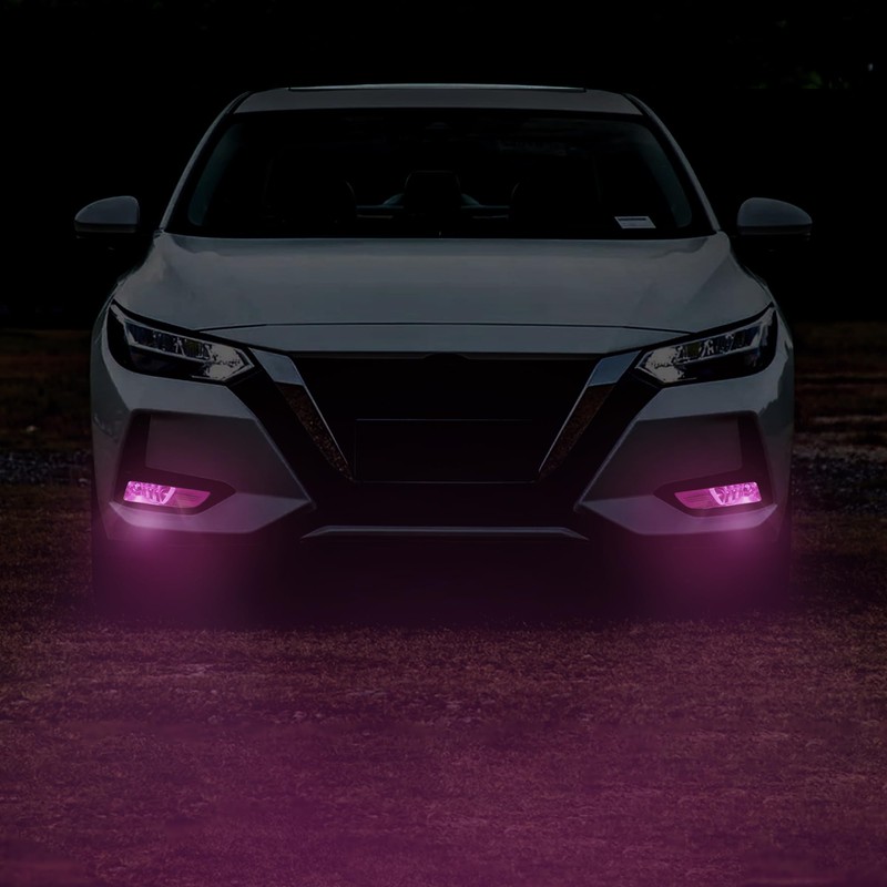 TOMALL Fog Light Vinyl Smoke Tint Films Compatible with Nissan
