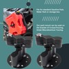 AFEISOL Black RX-LOX-PM Pack Mount with Keys Locking 2Pcs Fit