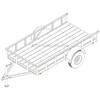 5′ x 10′ Utility Trailer Plans – 3,500 lb Capacity