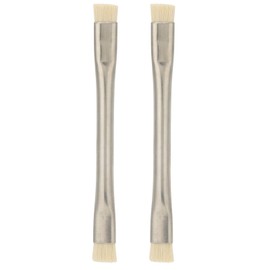 2pcs Antistatic Brush ESD Safe Motherboard Cleaning Tools for Dust Removal and Detailed Treatment Metal Material