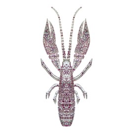 RUDIE'S Roodies Grouper Eater Shrimp Tagui Shrimp RUDIE'S 10 Flickering Glow Cherry Blossom 2.5"