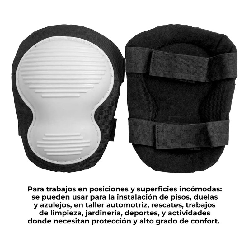 SEÑOR SEGURIDAD Rodillera De Trabajo Acojinada Antiderrapante Uso Rudo *par*
