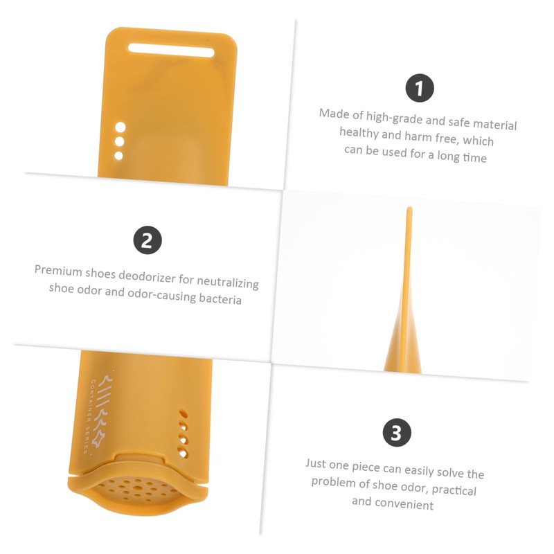 Mobestech 4pcs Household Shoe Deodorizer Practical Odor Removing Tool for