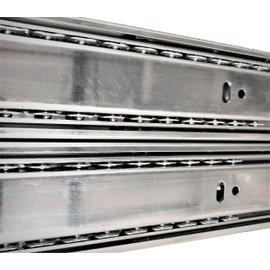 5 Pack Promark 3-Section 100 LB Capacity Full Extension Ball Bearing Side Mount Drawer Slides (26 Inches)