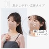 Iris Ohyama RN-FA10SPB Fashionable Mask 3D Regular Size, 10 Pieces,