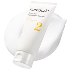 numbuzin - No.2- Deep Clean Fresh Cream Cleanser | Glycerin + Coco-Glucoside- 120ml - 120ml - Daily Care