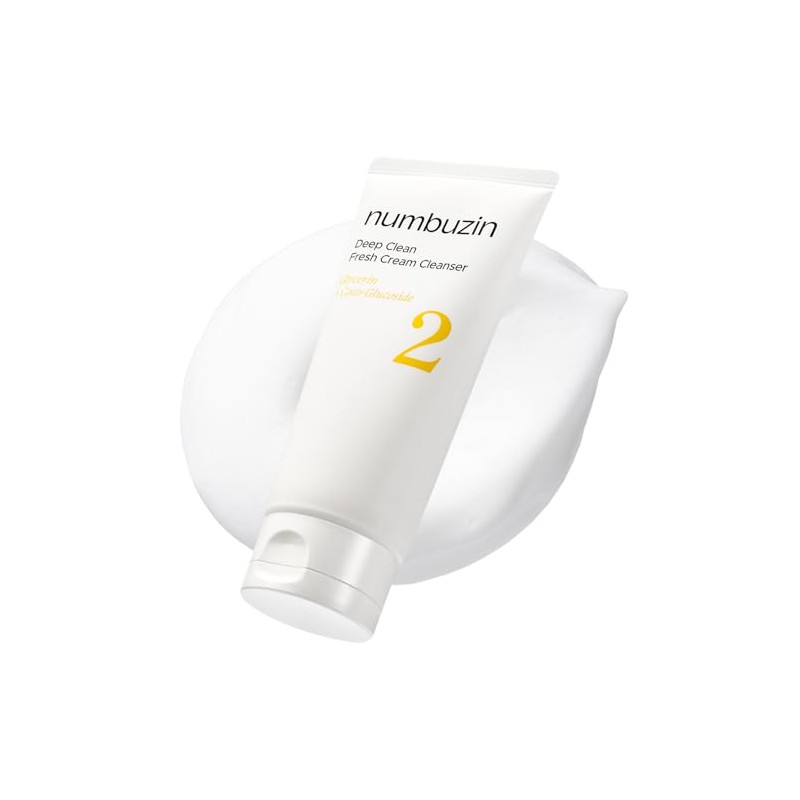 numbuzin - No.2- Deep Clean Fresh Cream Cleanser | Glycerin