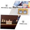 Totority 1pc Portable Mechanical Chess Clock Timer Game Timing Device