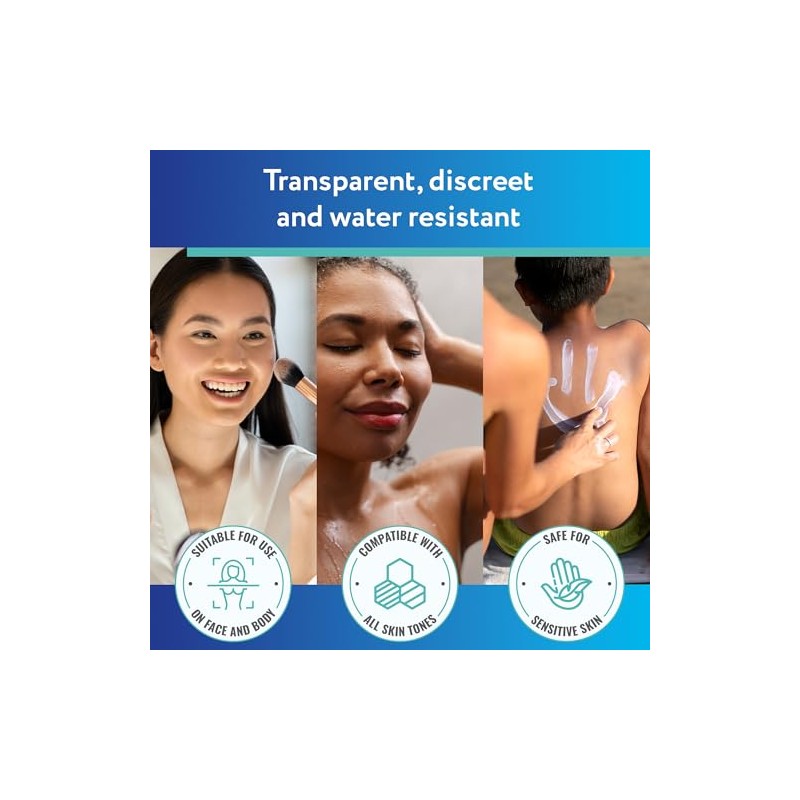 ScarAway Scaraway - Hojas de silicona transparente para cicatrices, 10