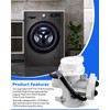 AHA75693425 Washer Drain Pump Assembly Fit for LG Washer WM3400CW