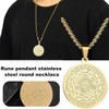 One Piece Halskette Herren Medaille Amulett Halskette Sieben Engel Siegel