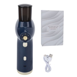 Facial Oxygen Spray Injector Red Blue Light High Pressure Fine Mist Handheld Face Sprayer