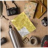 KICHOUSE 10pcs Thermal Insulation Emergency Blankets for Outdoor Survival Windproof