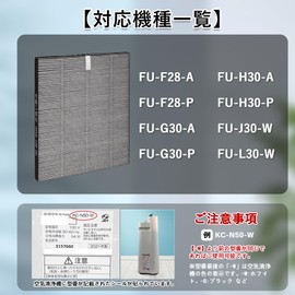 B&A FZ-F28SF Integrated Dust Collection and Deodorizer Filter HEPA Dust Collection Filter Replacement Air Purifier Filter Compatible 1 Piece