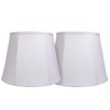 Double Tootoo Star White Lamp Shade Set of 2, Large