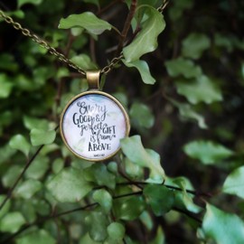 epiphaneia Easter Gift Women's James 1v17 Christian Pendant Necklace. Mom on Mother's Day, Christmas, Birthday, Religious Bible Necklaces