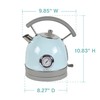 West Bend Electric Kettle Retro-Styled Stainless Steel 1500 Watts with
