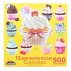 RoseArt - Mini-Shaped - Cupcakes - 500 Piece Jigsaw Puzzle