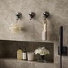 Suction Cup Hooks,5 Pack Reusable Suction Cup Hangers with Ultra-Thin