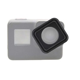 Lens Protector for GoPro Hero 5 6, Action Camera with Lens Protector Protective Lens Replacement Black Cover Case Action Camera Film Accessories