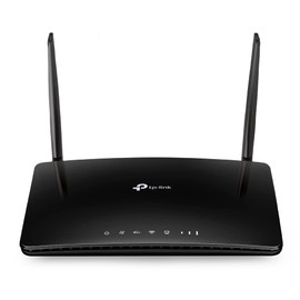 TP-Link Archer MR500 AC1200 LTE Router Dualband 4G + Cat6-Gigabit-WLAN Router (300 Mbit/s im Download, Dualband, 300 Mbit/s 2.4GHz und 867Mbit/s 5GHz + frei konfigurierbarer LAN/WAN-Port) schwarz