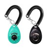 Dog Clicker, Training Clicker with Elastic Wrist Strap, Clicker with