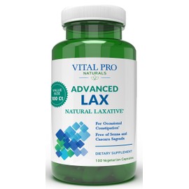Vital Pro Naturals - Advanced Lax Natural Laxative Formula 100 Capsules