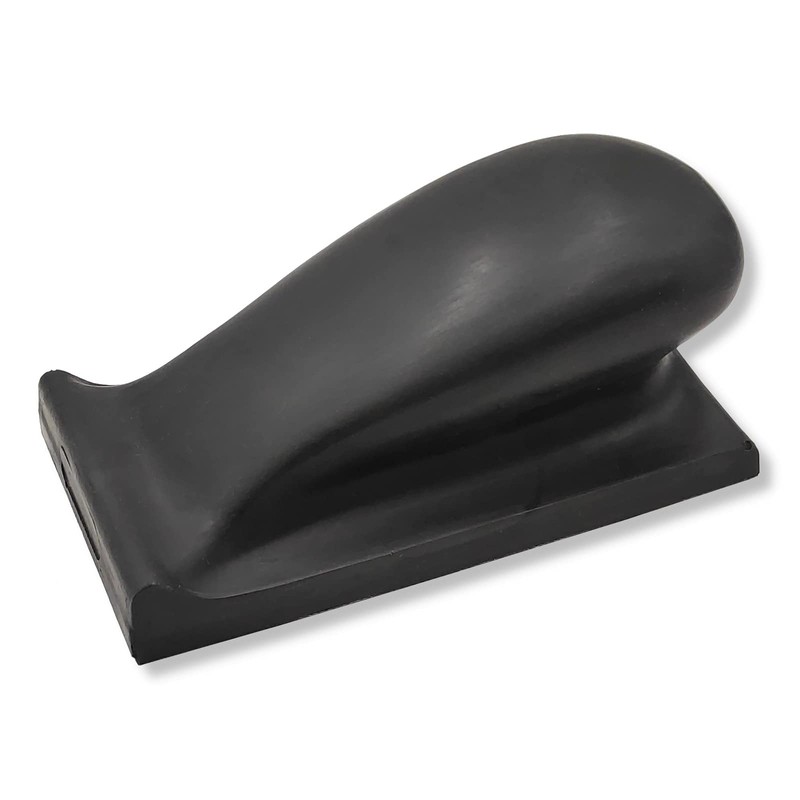 DEWEPRO Sanding Block with Velcro Including Interchangeable Carbide Plate Made