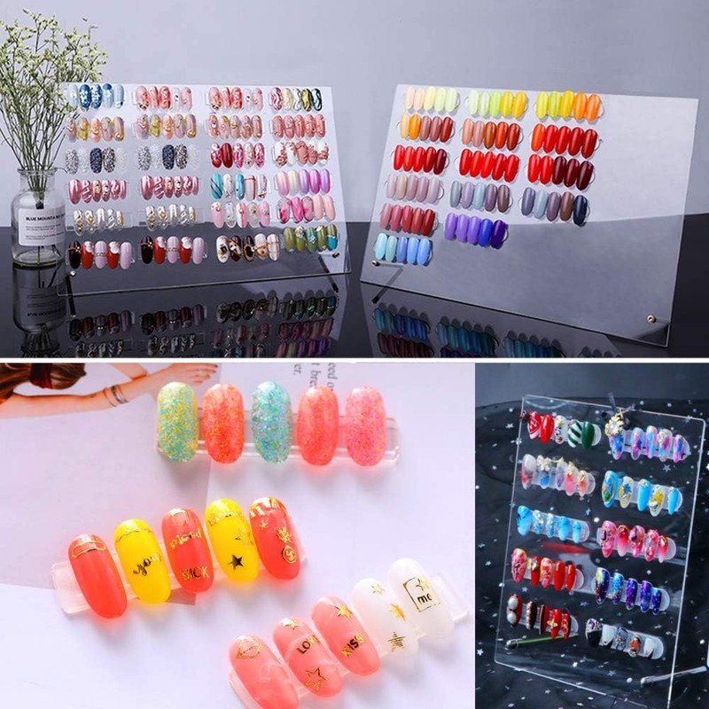 BetterJonny Nail Art Display Stand, Nail Tips Nail Art Tips