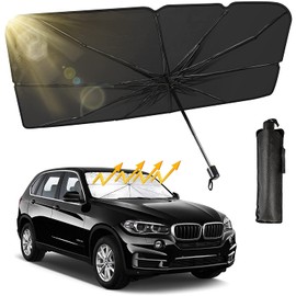 Parasol para Parabrisas de Coche,cubre sol para auto, Plegable Parasol Coche Delantero Protector con Anti UV Rayos, Parasol para Parabrisas Protección, Parasol para Parabrisas Automotriz Universal