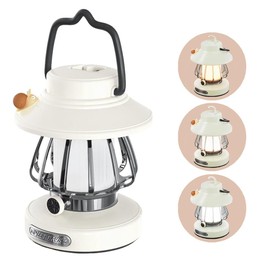 Rechargeable Lamp for Kid Toddler Flashlight with Soft Light & Eye Protection Indoor Outdoor Hanging Tent Portable Night Light Battery Operated Sky Lanterns Camping Lantern Gear Essentials Gift White