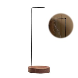 Wooden Incense Holder,1Pcs 9.1 * 25.3cm Upside Down Incense Stick Holders,Incense Holders for Sticks Incense Burner Ash Catcher for Home Decor Yoga Spa Mediation