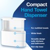 Tork Xpress Paper Towel Dispenser, White, H2/H23 Multifold Compatible, Compact