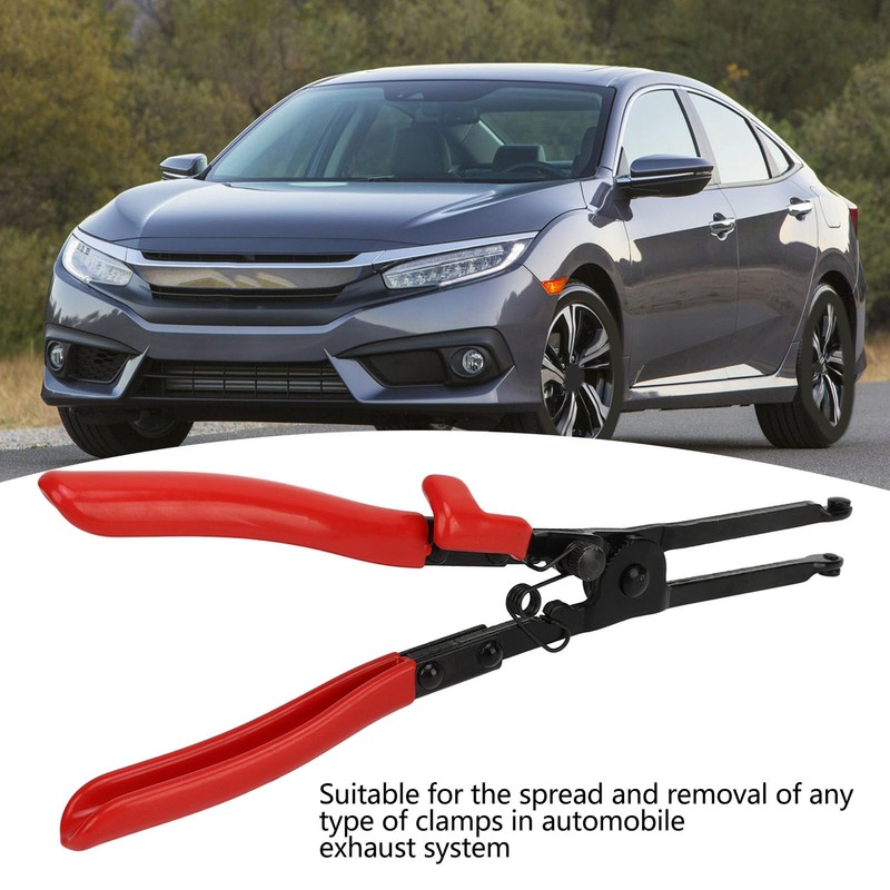 VOBOR Exhaust Pipe Clamp Pliers, Carbon Steel Heavy Duty Long