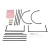 Unbranded Fitting Room with Shading Curtain, Modern Clothing Store Fitting