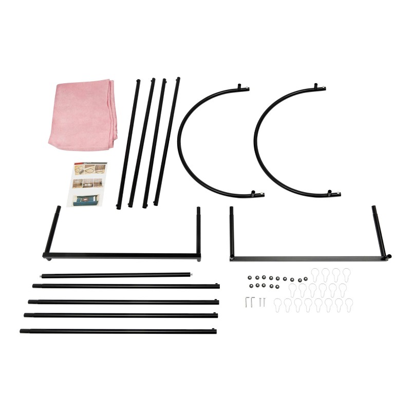 Unbranded Fitting Room with Shading Curtain, Modern Clothing Store Fitting
