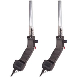 Two sets PRO-1 Hot Knife Medium Duty, 5.5-inch Solid Blade, Electric Hot Foam Cutter for Styrofoam, Foam Board, Fabric, Wax (2 Hot Knife Set)