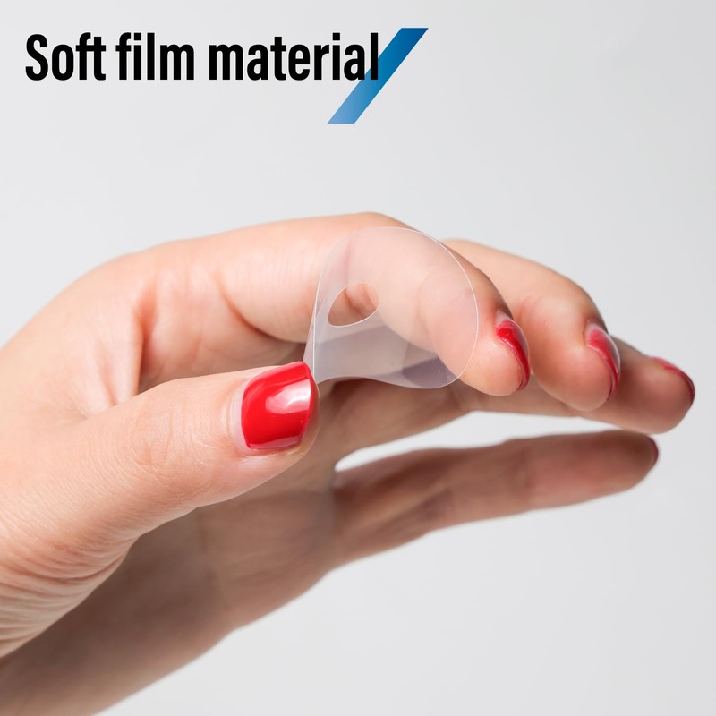 1000Pcs Lens Anti-Slip Transparent Sticker Soft Film Eyeglasses Processing Tape
