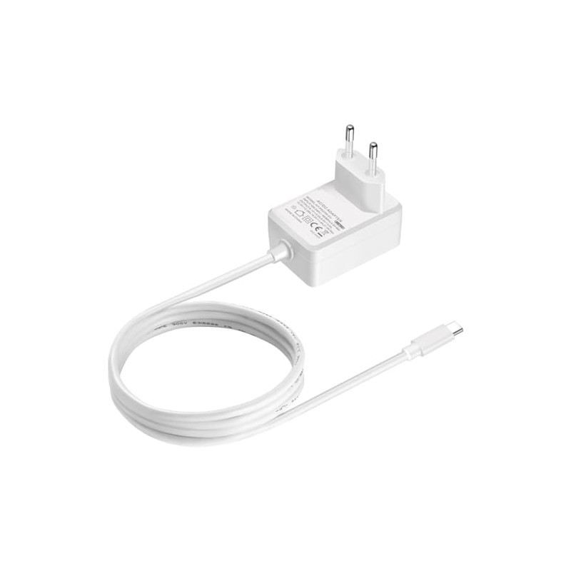 Raspberry Pi 5 Power Supply, 5.1V 5A 27W PD Power