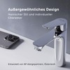 AM.PM Hit FTA02200 Washbasin Tap with Single-Lever Mixer Tap Short