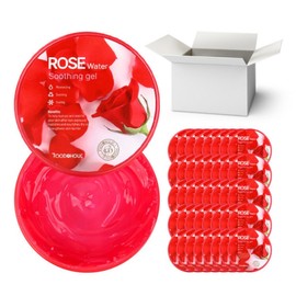 Foodaholic Rose Water Soothing Gel 1 Box (300mlX40ea) / 푸드어홀릭 로즈 워터 수딩젤 1박스 (300mlX40개입)