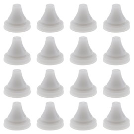 ECSiNG 50 PCS Shower Nozzles Replacement Part, Shower Head Replace Parts Silicon Nozzle Suitable for Shower Hole Diameter 4mm (Grey)