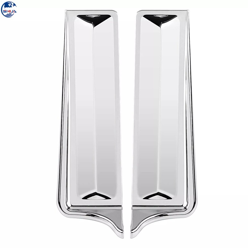 Unbranded Chrome Rear Fender Saddlebag Filler Panel For Harley 14-UP