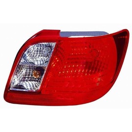 Right Rear Tail Light Assembly Passenger Side Compatible with 2006-2011 Kia Rio KI2801128