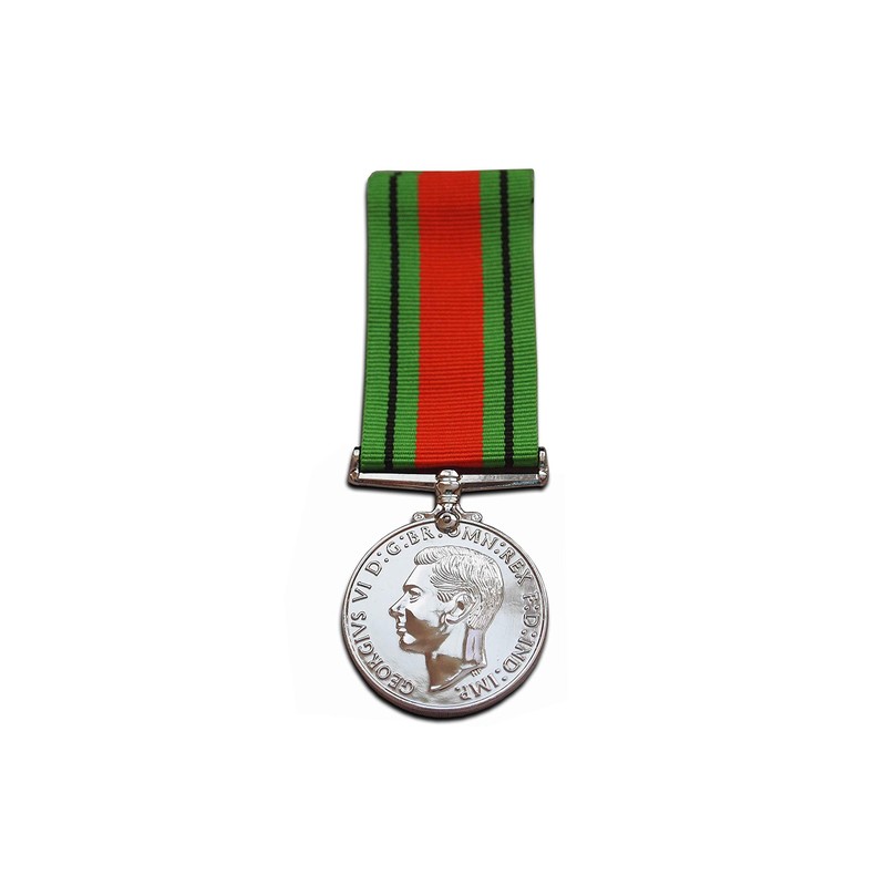 1939-45 War Medal + Defence Medal Full Size Set WW2