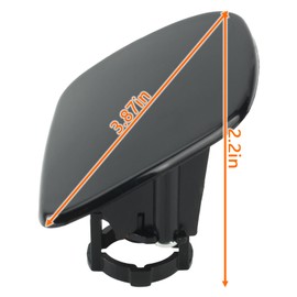 GoaMotors 2PCS Headlamp Washer Nozzle Cover Headlight Cleaning Cap 85382-48010 Fits for Lexus RX330 RX350, #85381-48040, 85381-48010