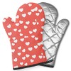 Pairs of Decorative Oven Mitts, Heat Resistant Kitchen Gloves for