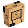 NEWGATE Henry Mantel Clock Black - No-Tick Silent Sweep Movement