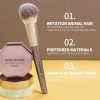 Maange Juegos De Pinceles De Maquillaje De 18 Piezas Con